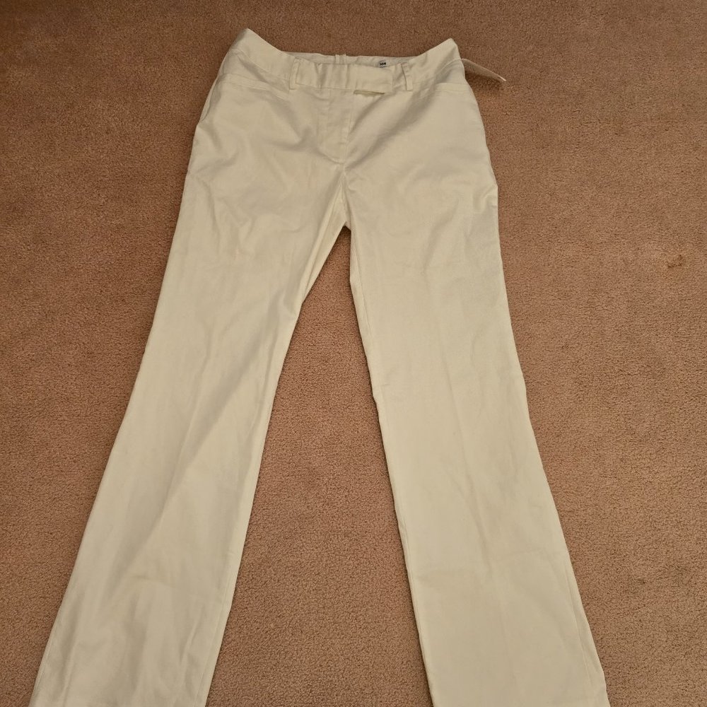 H&M Lightweight Pants, Women's US 6 / 36 Eur, White